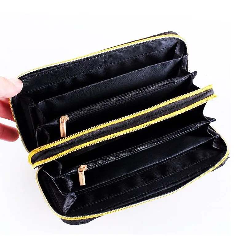 Long Zipper Coin Card Holder Women Wallets