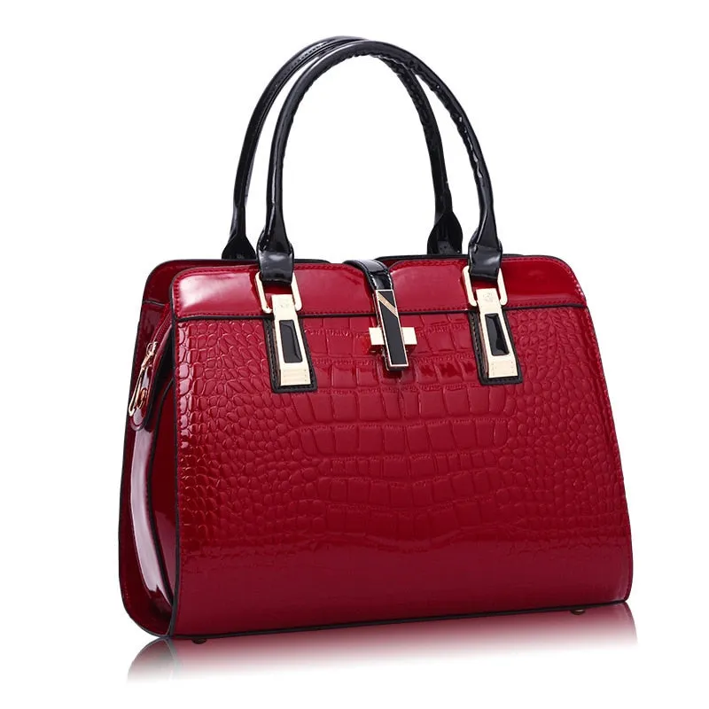 Lorine PU Leather Luxury Handbags