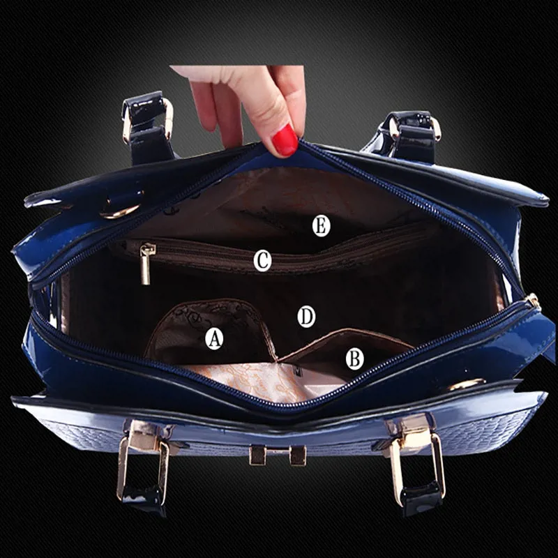 Lorine PU Leather Luxury Handbags