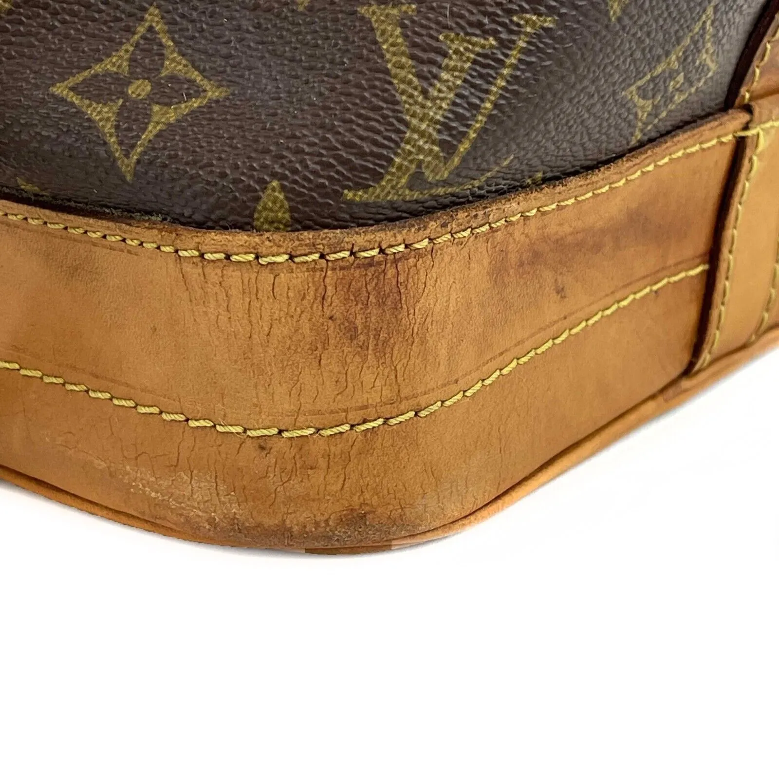 Louis Vuitton - Monogram Noe - Brown / Tan Canvas Bucket Bag
