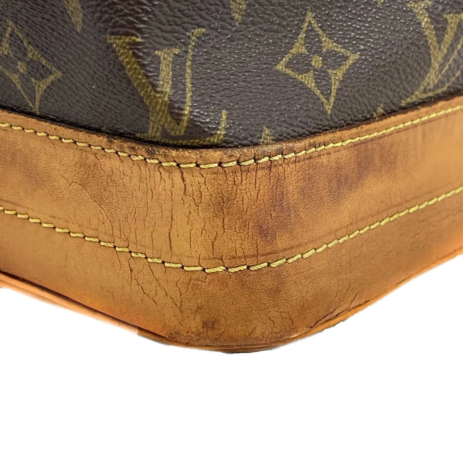 Louis Vuitton - Monogram Noe - Brown / Tan Canvas Bucket Bag