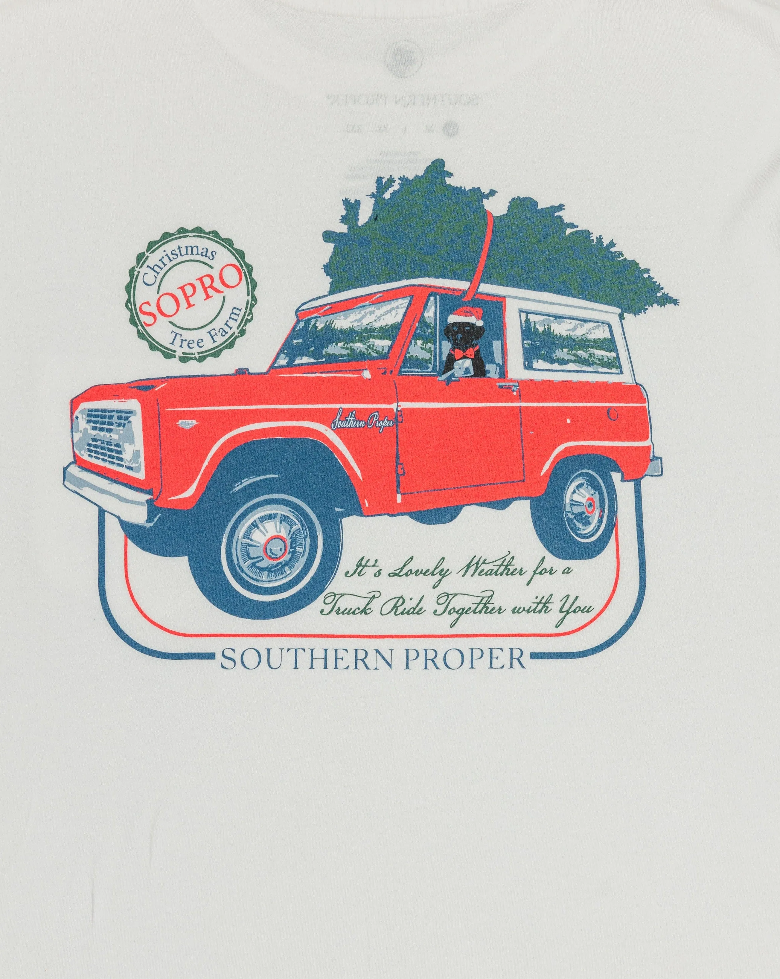 Lovely Weather LS Tee: White