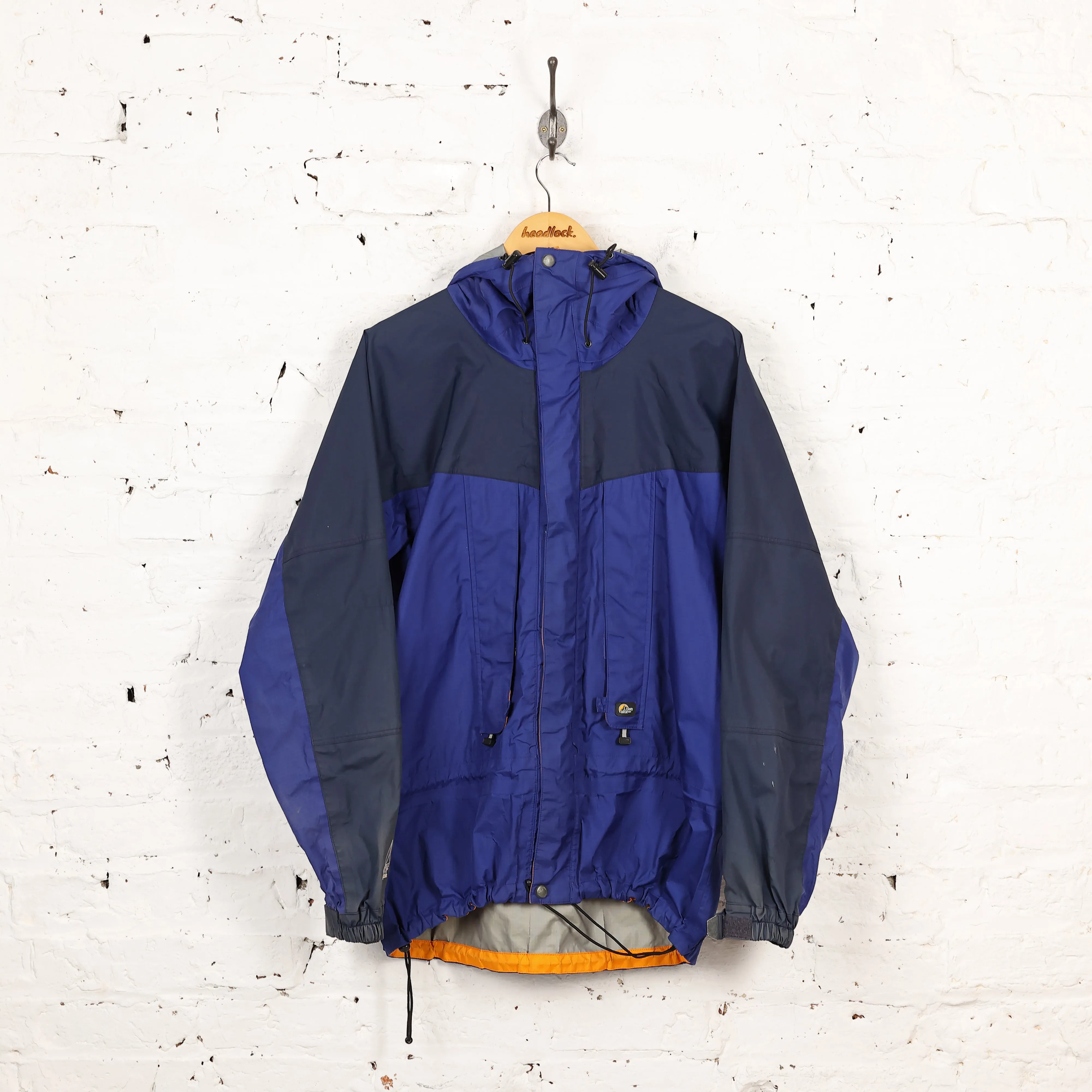 Lowe Alpine Triple Point 90s Rain Jacket - Blue - XL