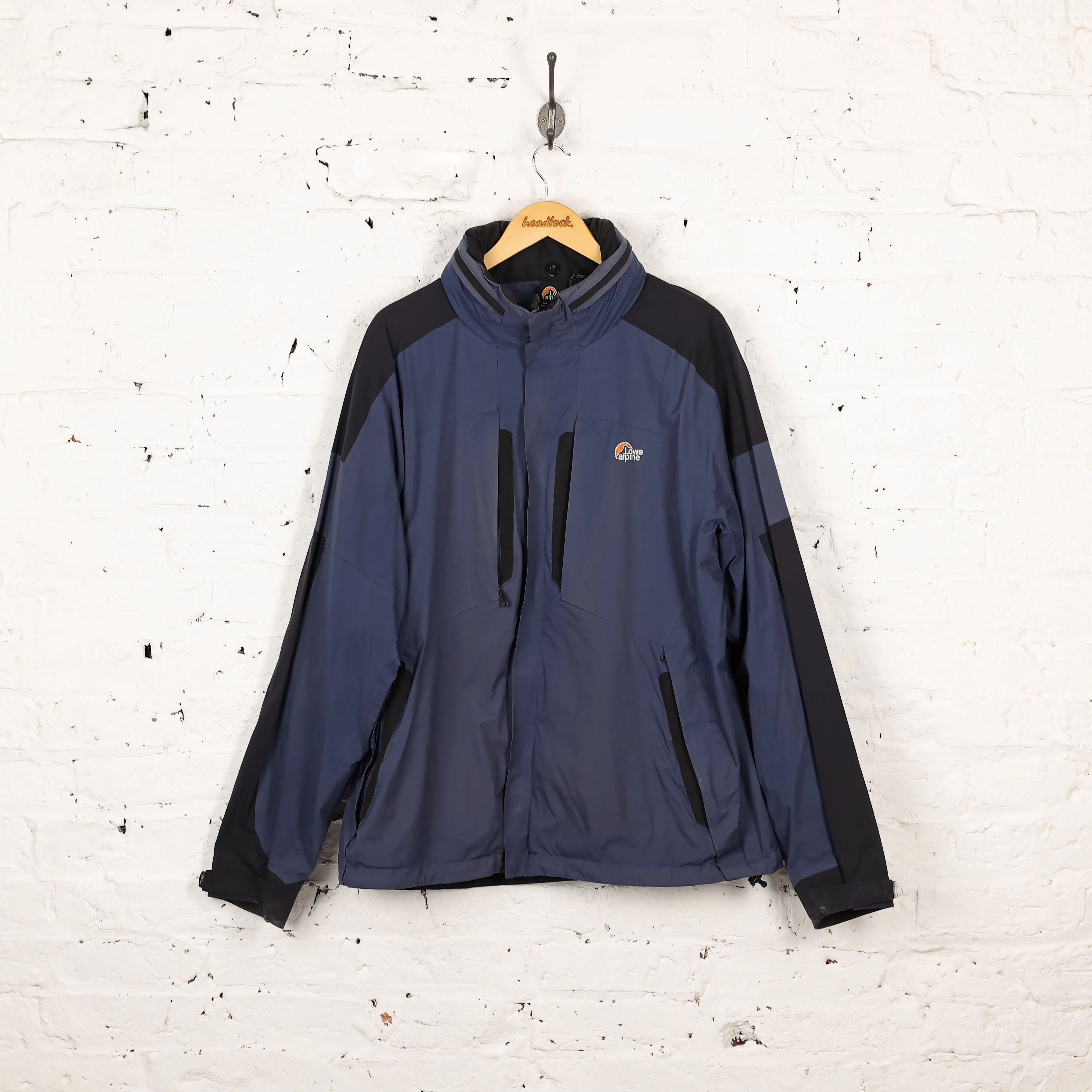 Lowe Alpine Triple Point Dynamic Rain Jacket - Blue - L