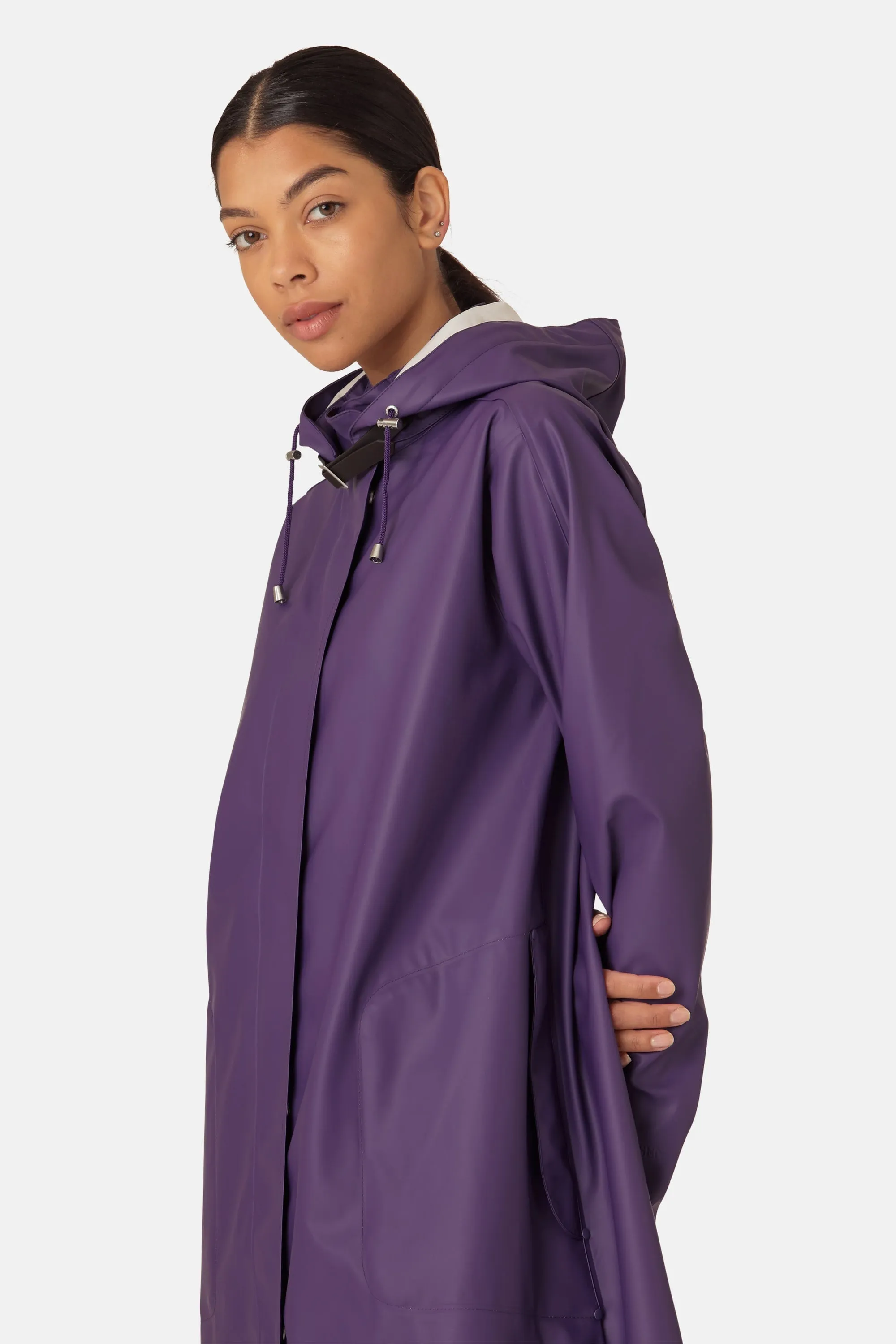Lätt Regnjacka - Purple Rain