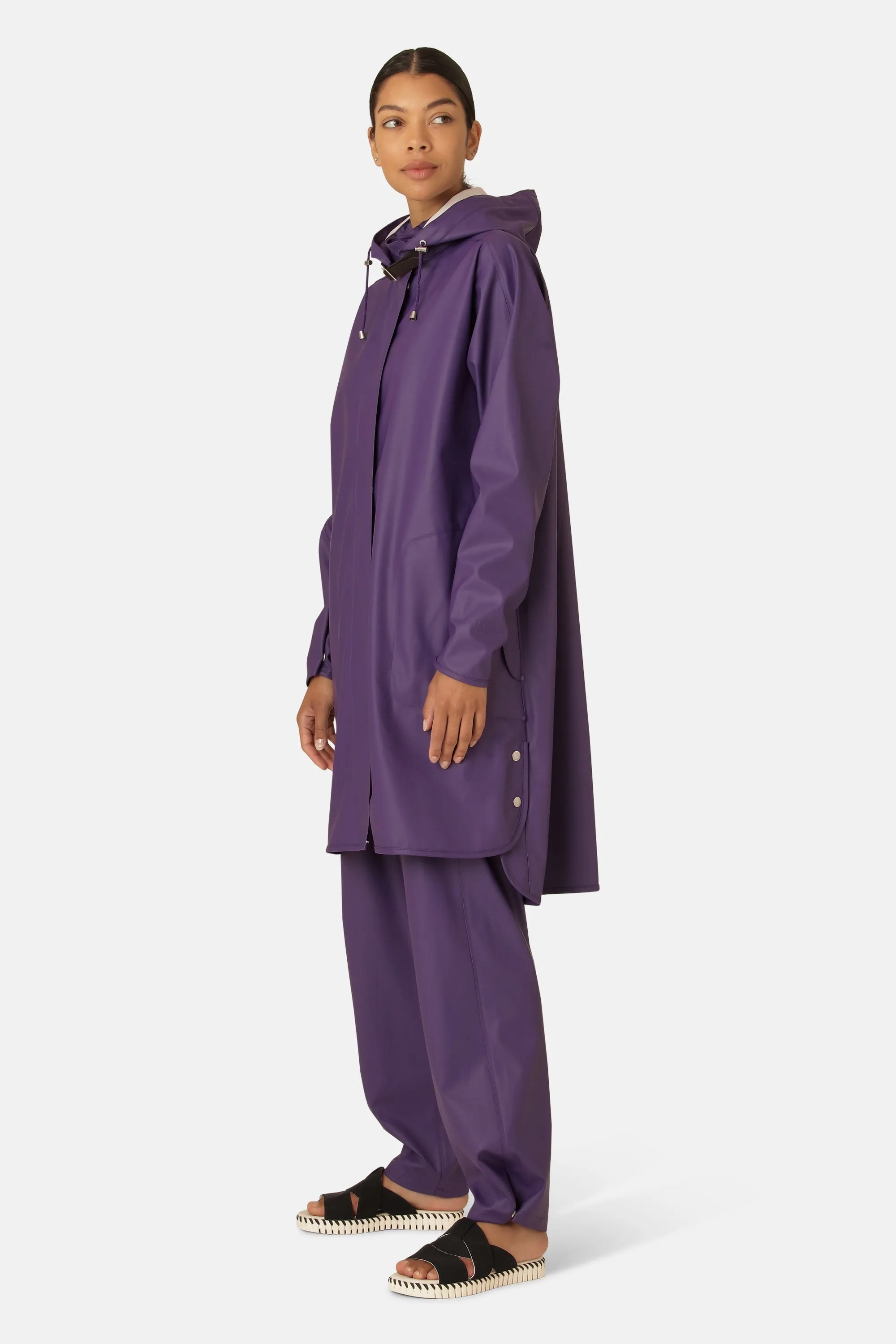 Lätt Regnjacka - Purple Rain