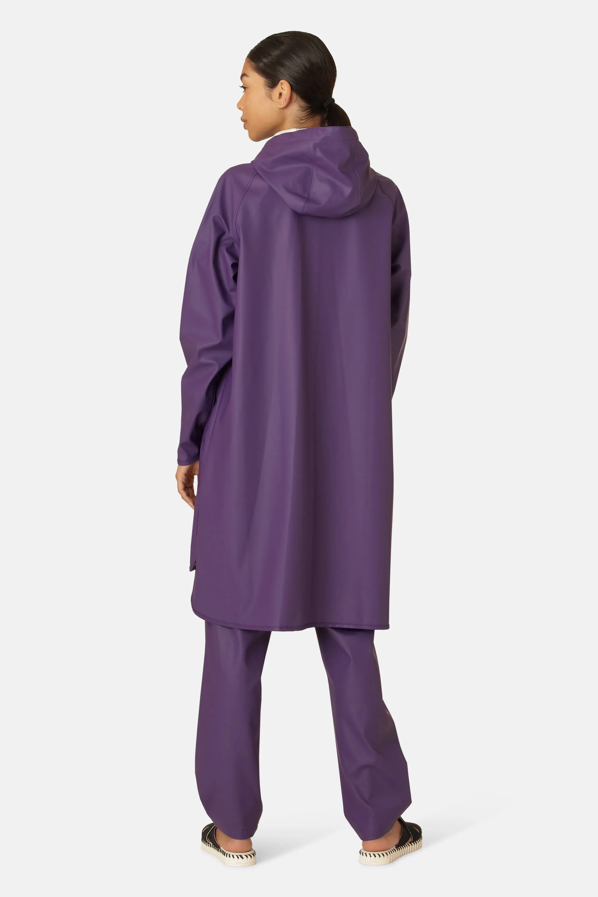 Lätt Regnjacka - Purple Rain