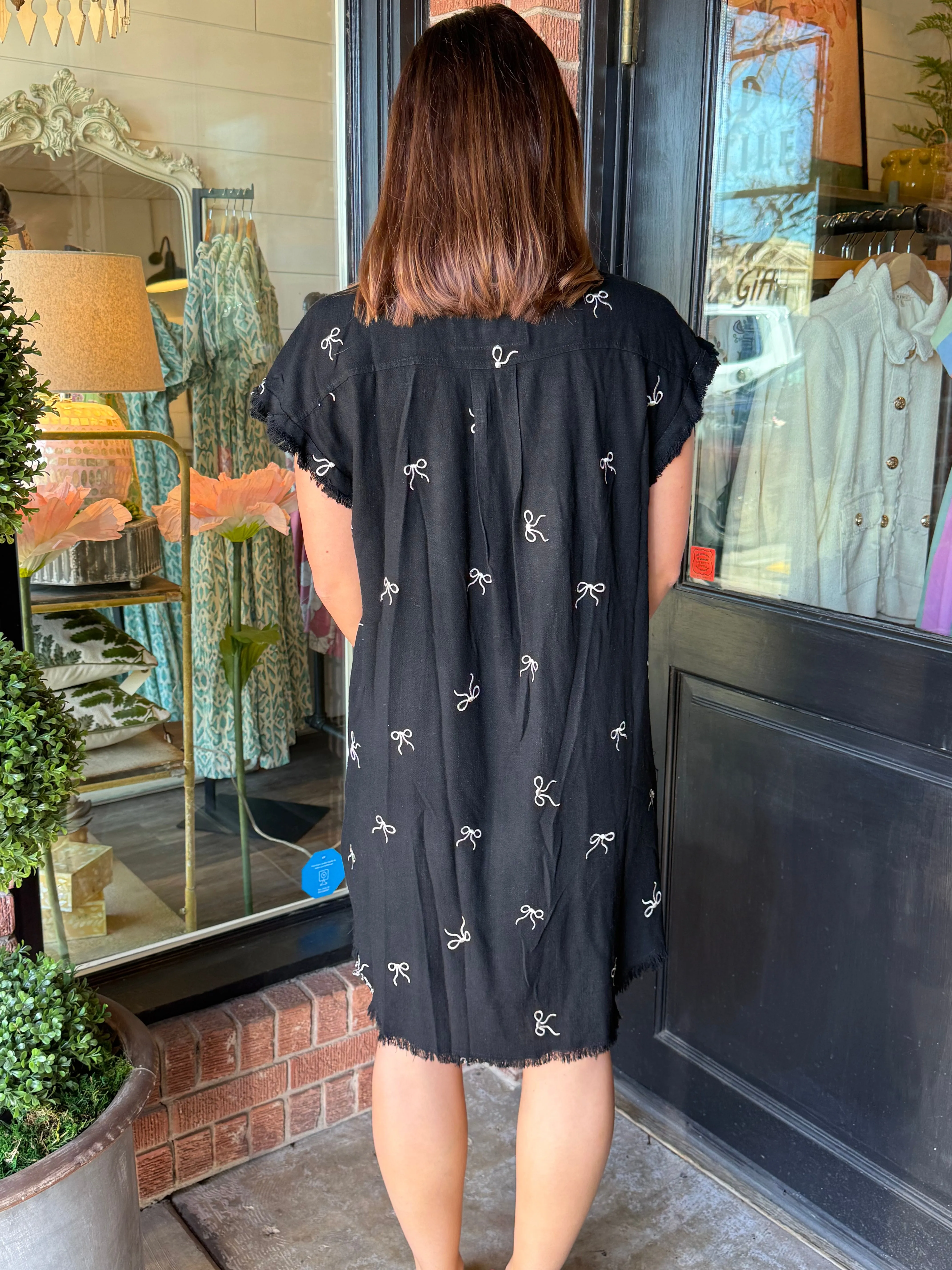 Lucy Linen Shirt Dress