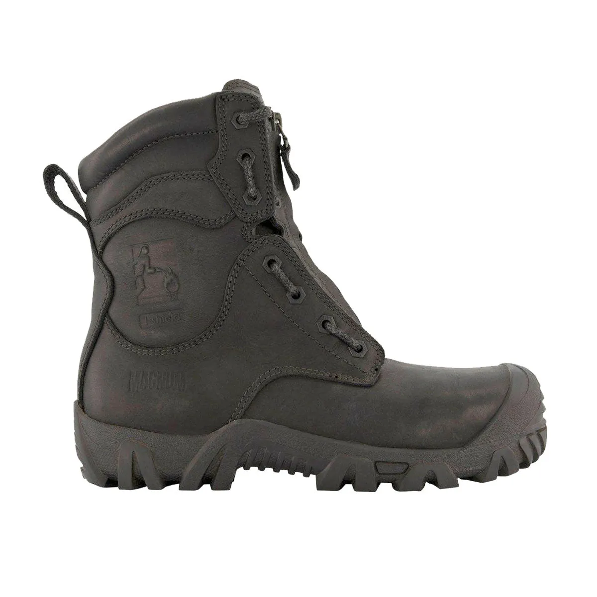 Magnum Vulcan Composite Toe and Plate Waterproof Boot with Front Zipper