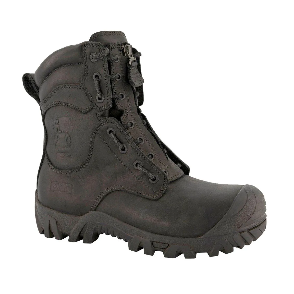 Magnum Vulcan Composite Toe and Plate Waterproof Boot with Front Zipper