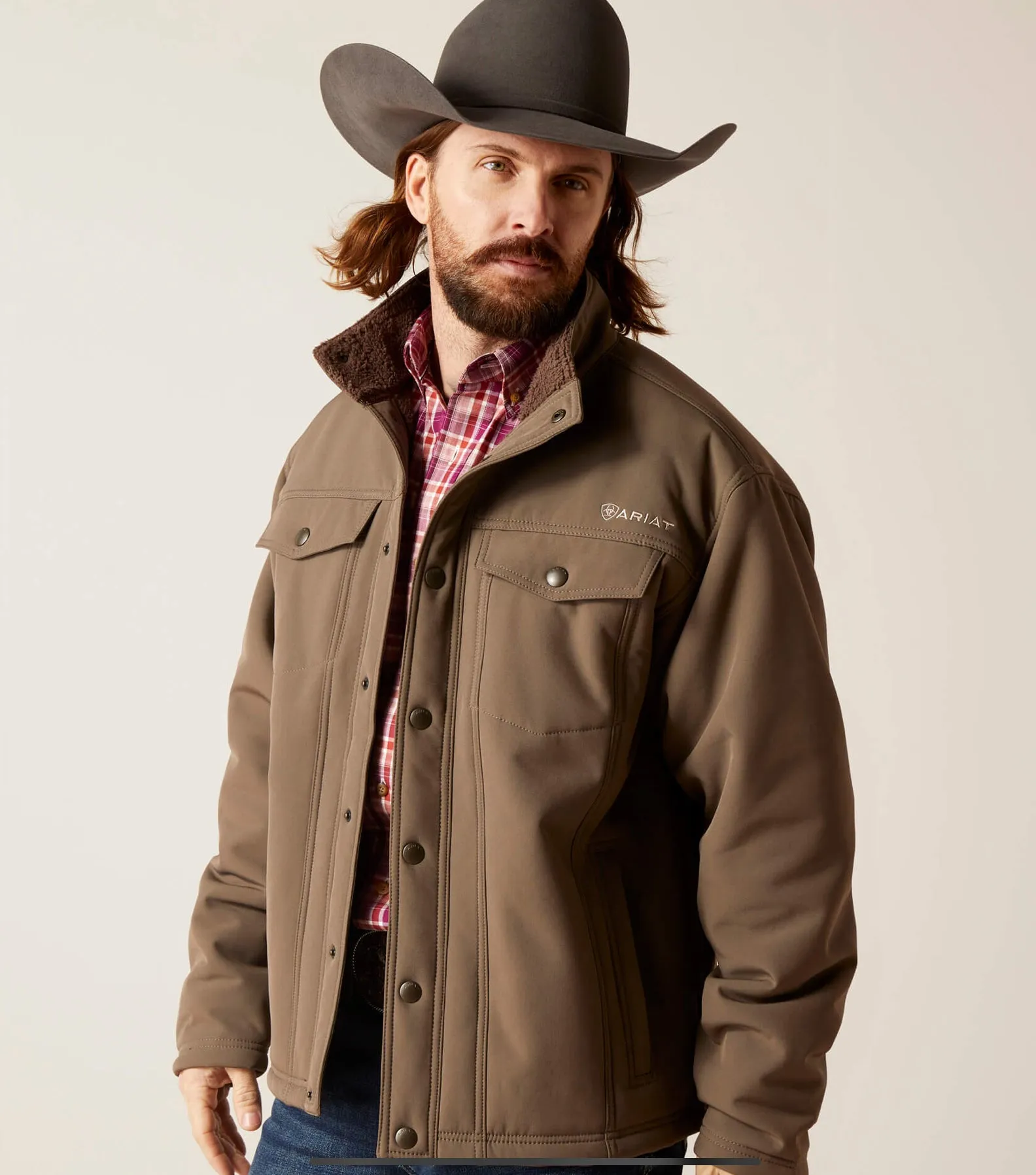 Men’s Ariat Vernon Benyan Bark Sherpa 2.0