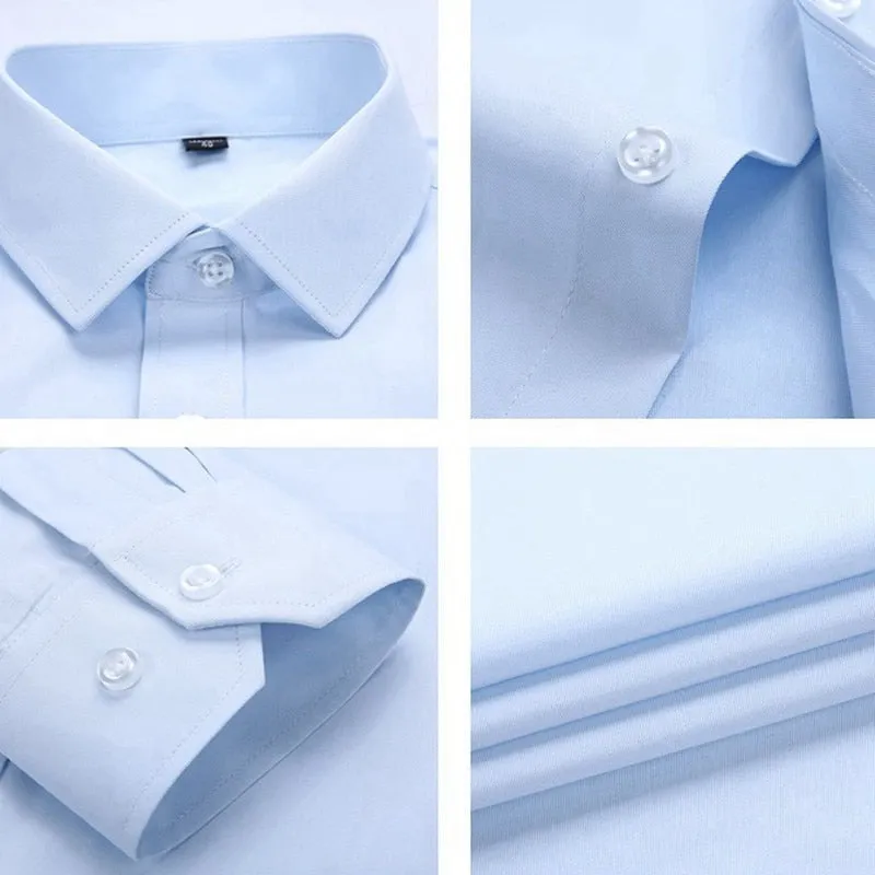 Men's Autumn winter Formal Shirts plus sizes