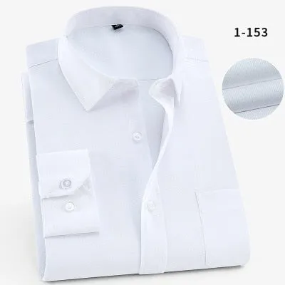 Men's Autumn winter Formal Shirts plus sizes