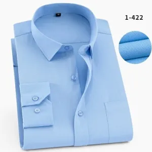 Men's Autumn winter Formal Shirts plus sizes