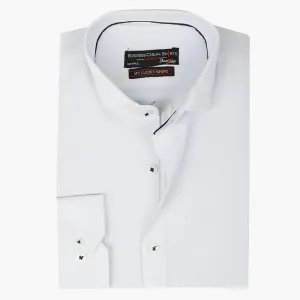 Men's Business Casual Shirt - White