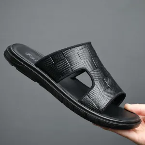 Men's Casual Leather Adjustable Handmade Sandals Water