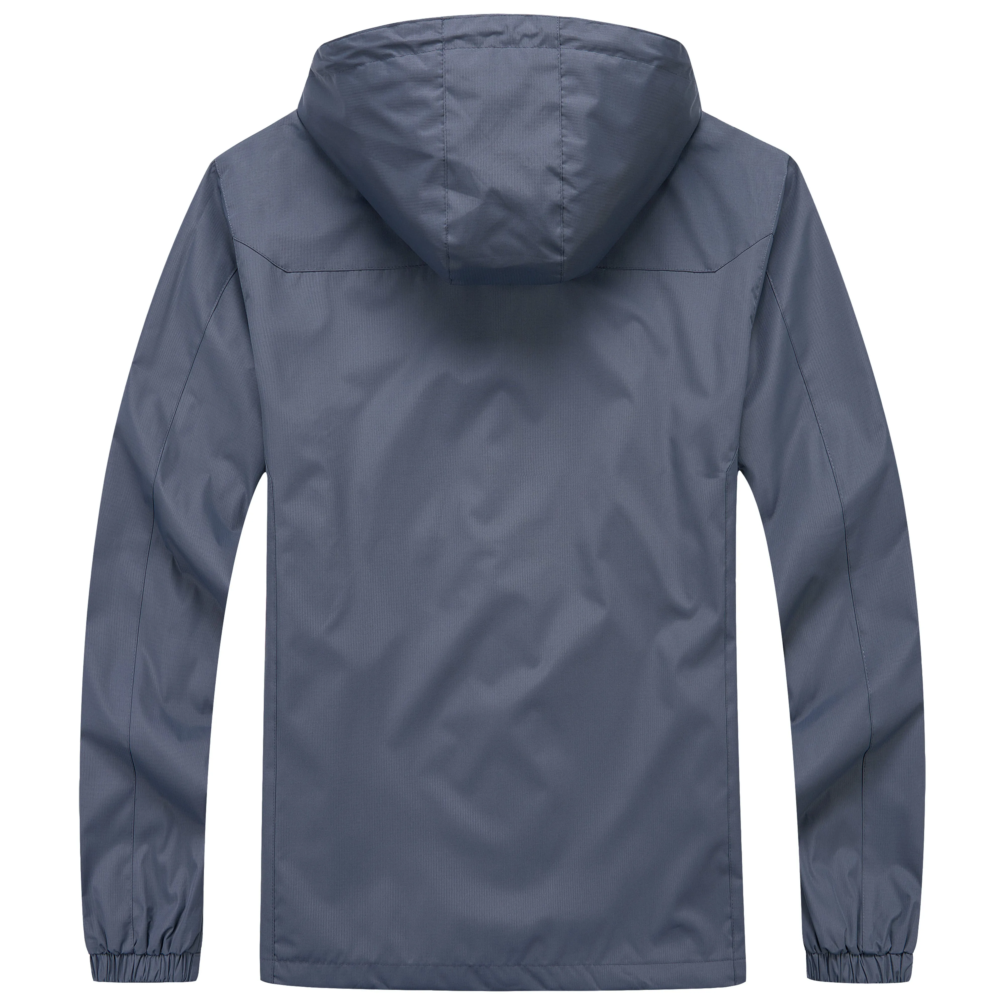 Men's Lightweight Rain Jacket - Grey