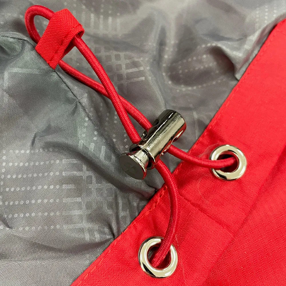 Men's Lightweight Rain Jacket - Red