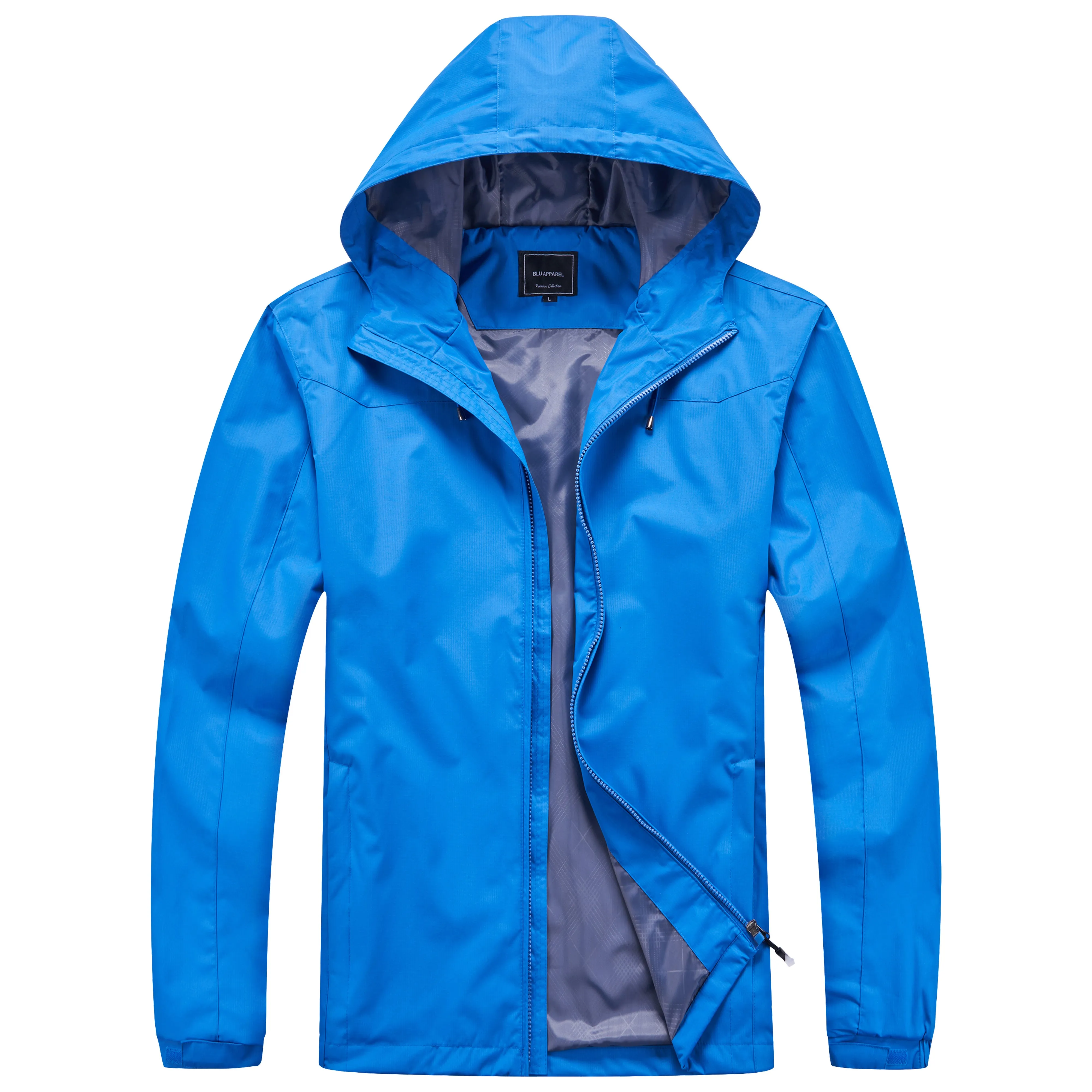 Men's Lightweight Rain Jacket - Red
