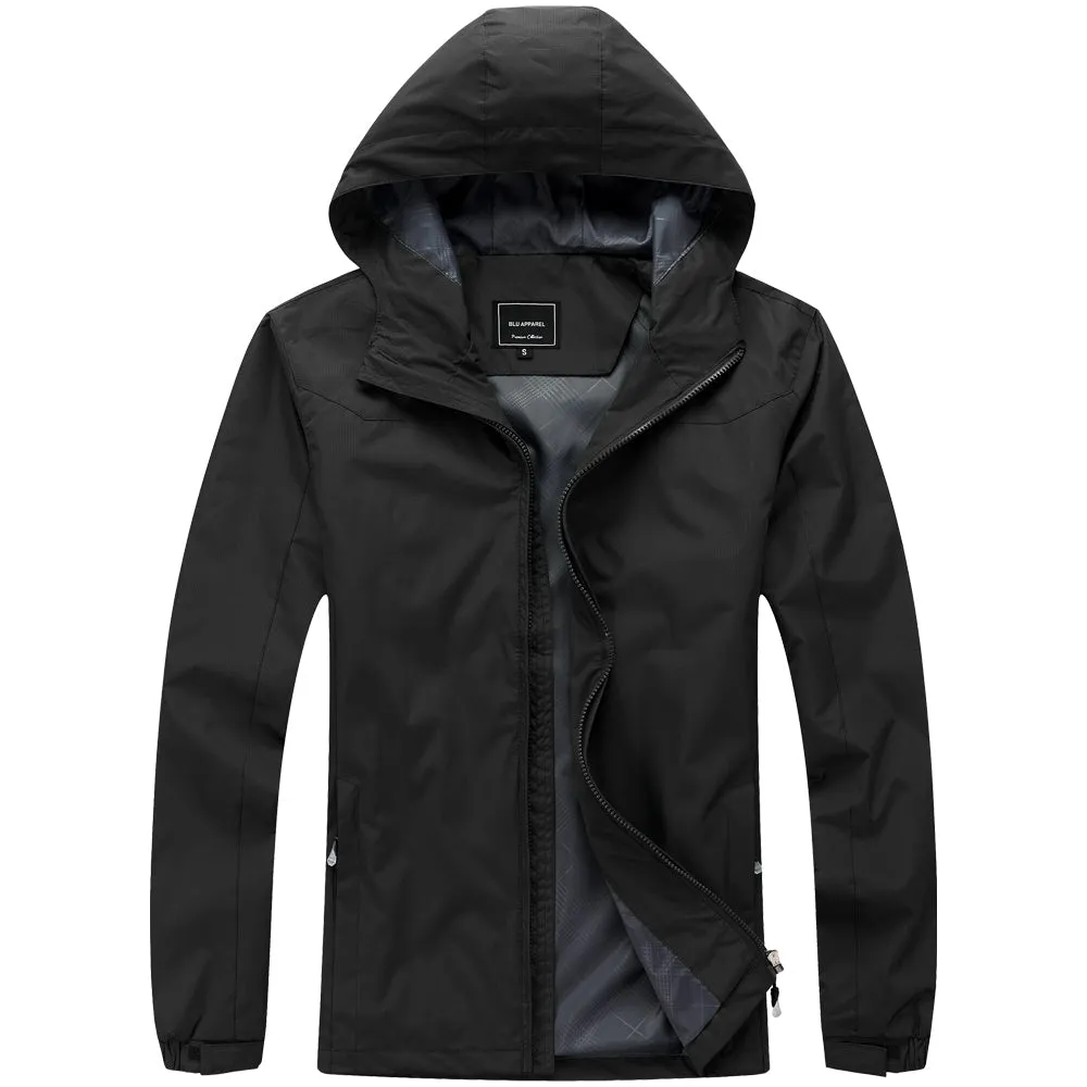 Men's Lightweight Rain Jacket - Red