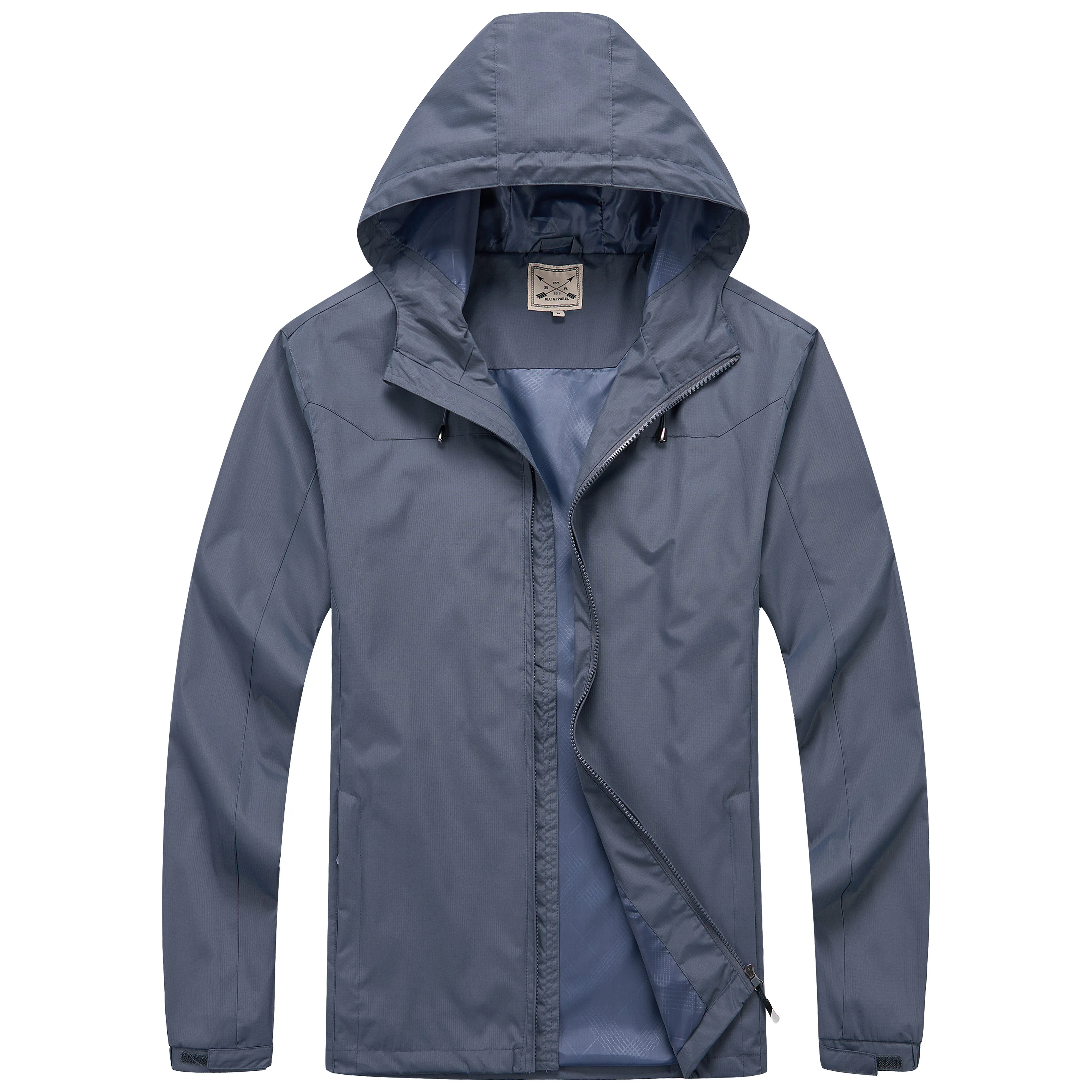Men's Lightweight Rain Jacket - Red