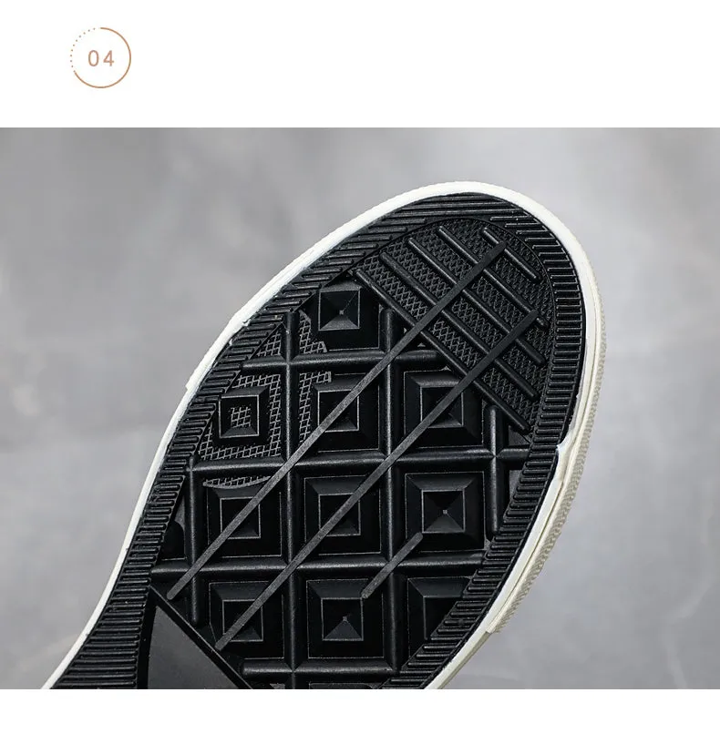 Men's Shoes Cartoon High-Top Sneakers