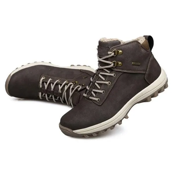 Mens Skid Resistant Waterproof Hiking Boots