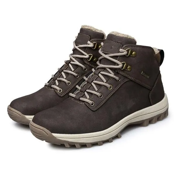 Mens Skid Resistant Waterproof Hiking Boots