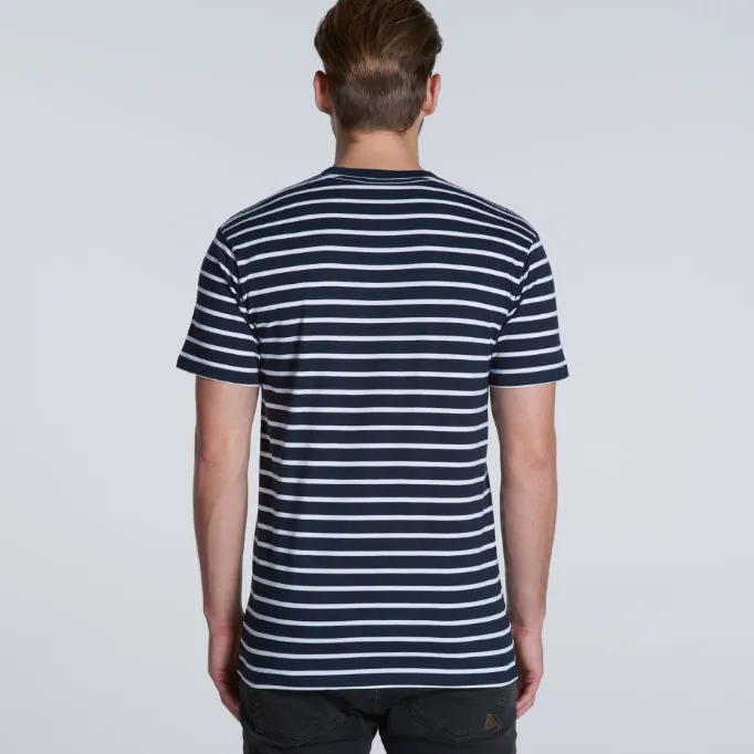 Mens Staple Stripe Tee (AS-5028)
