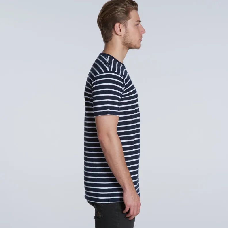 Mens Staple Stripe Tee (AS-5028)
