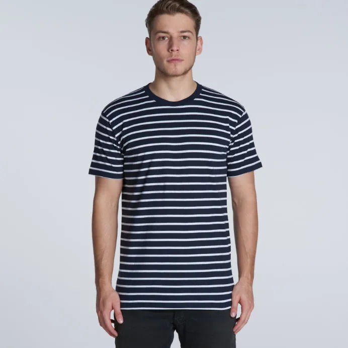 Mens Staple Stripe Tee (AS-5028)