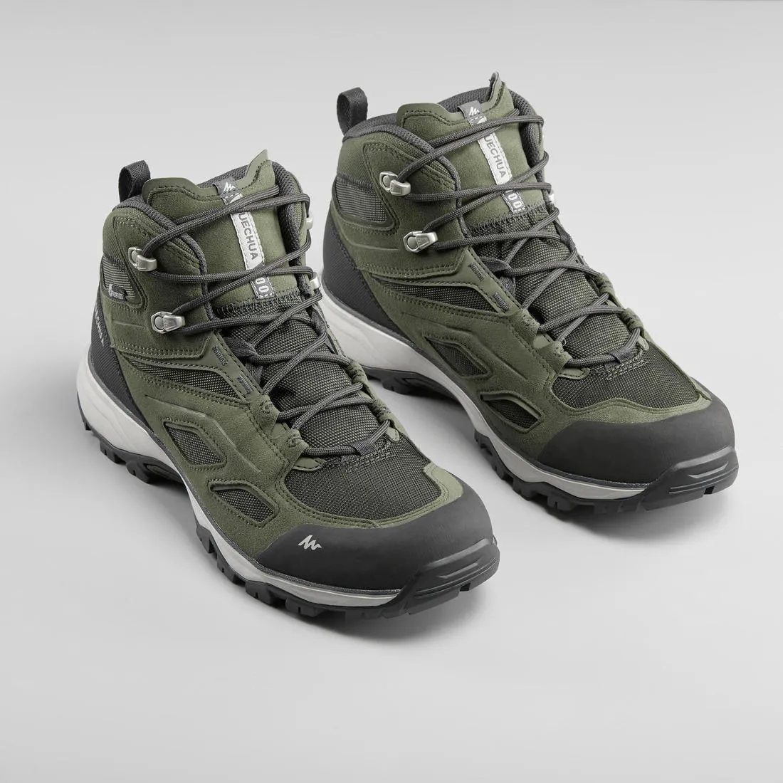 Men’s Waterproof Mid-Height Hiking Boots MH100