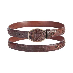 Men's Wild West Teju Lizard Belt