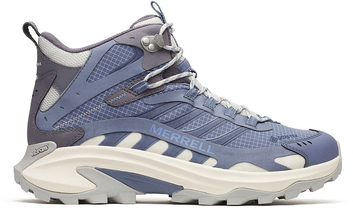 Merrell Moab Speed 2 Mid GORE-TEX Mens Walking Shoes - Blue