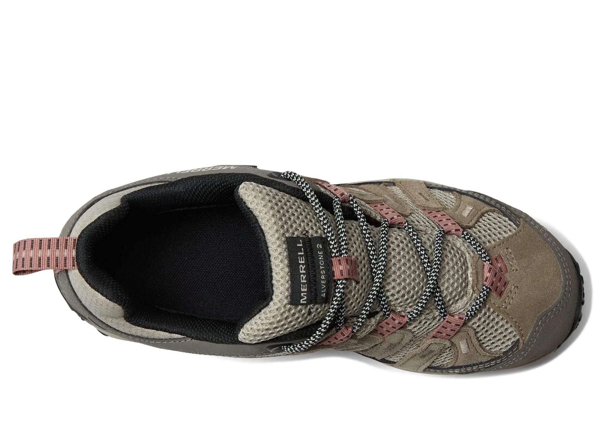 Merrell Women's Alverstone 2 Waterproof Hiking Shoe, Aluminum, 6.5 Wide