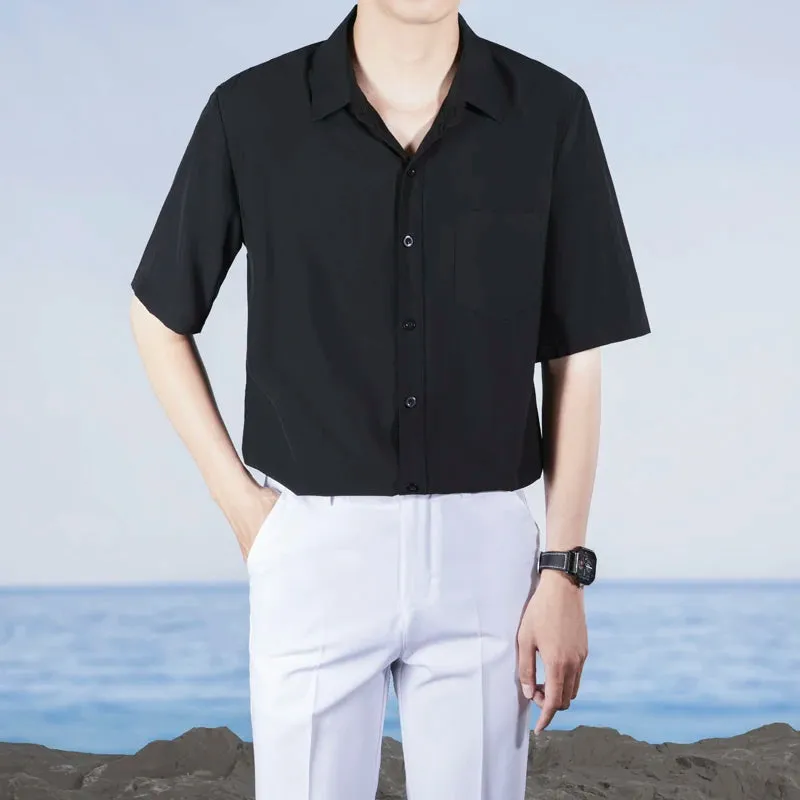 MetroWear Ice Silk Kurzarmhemd
