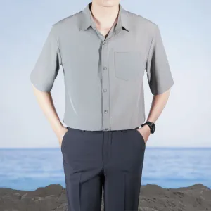 MetroWear Ice Silk Kurzarmhemd