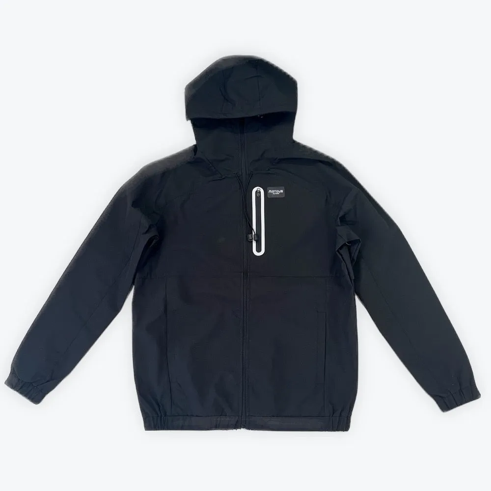 MIDTOWN CENTRAL CALIFORNIA RAIN JACKET - ABYSS
