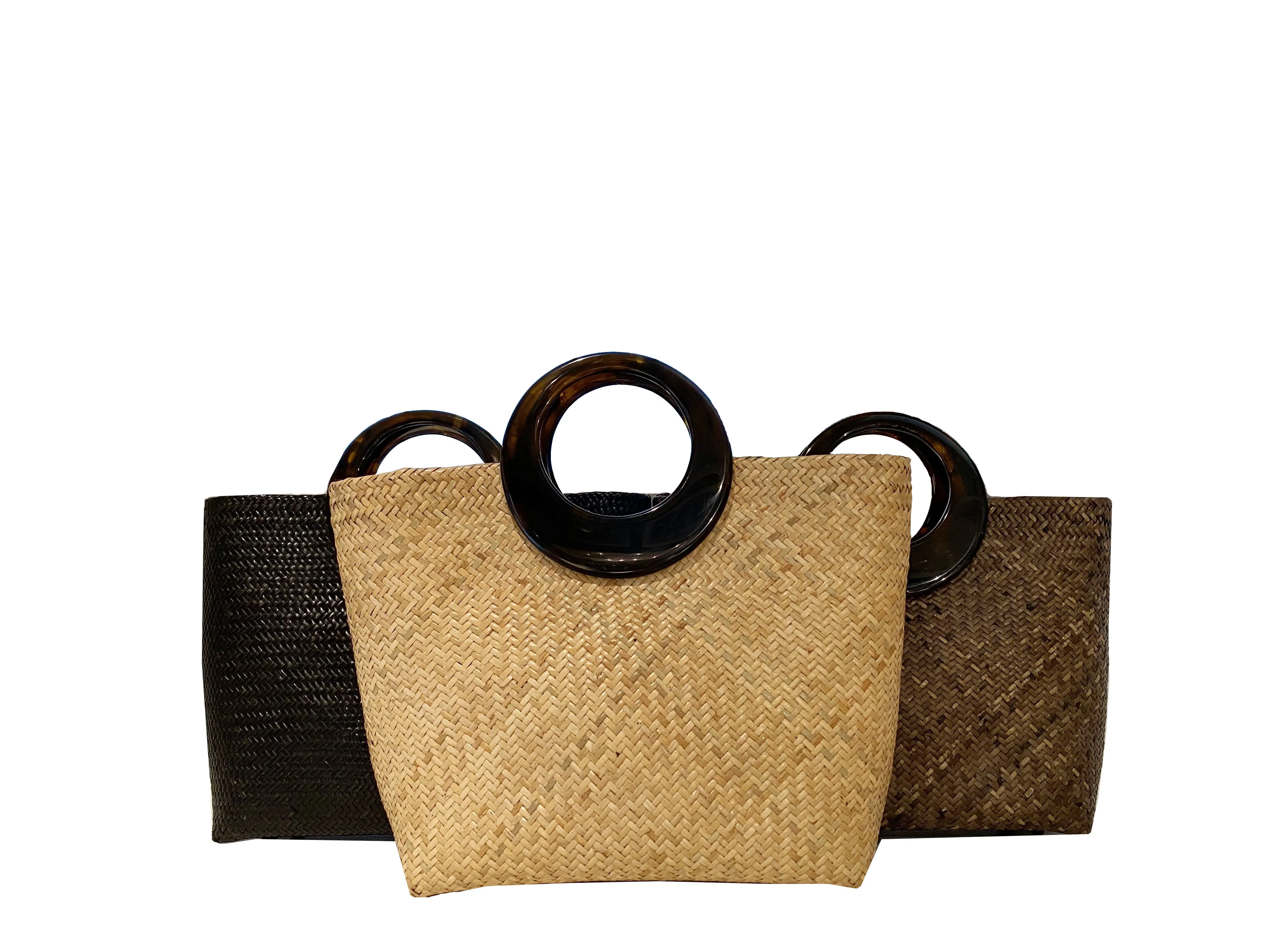 Mini Rattan Bag (Round Handle)