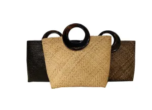 Mini Rattan Bag (Round Handle)