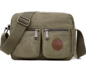 Modern Messenger Canvas Bag
