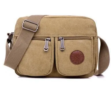 Modern Messenger Canvas Bag