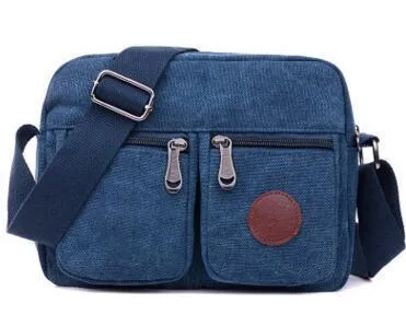 Modern Messenger Canvas Bag