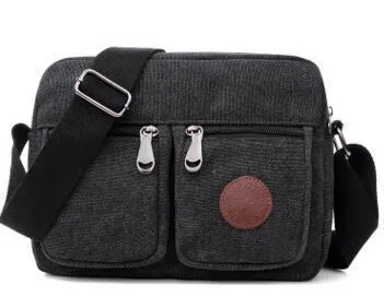 Modern Messenger Canvas Bag