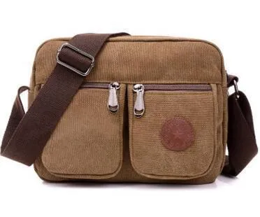 Modern Messenger Canvas Bag