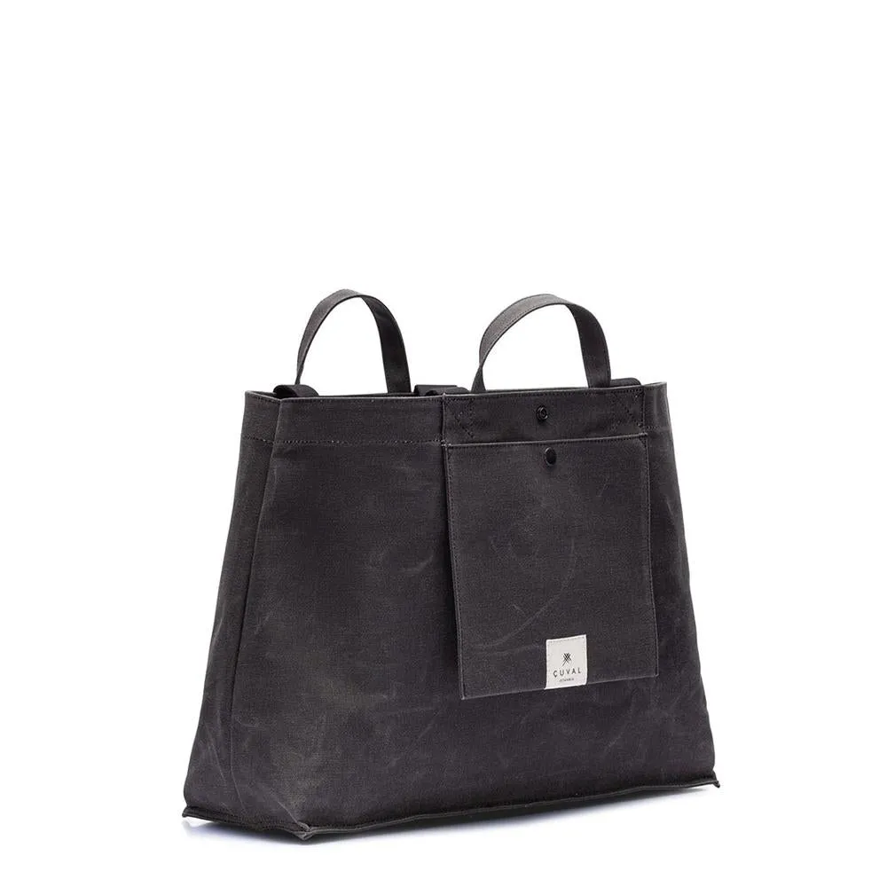 No. 205 Xlarge Tote Charcoal (Reversible)