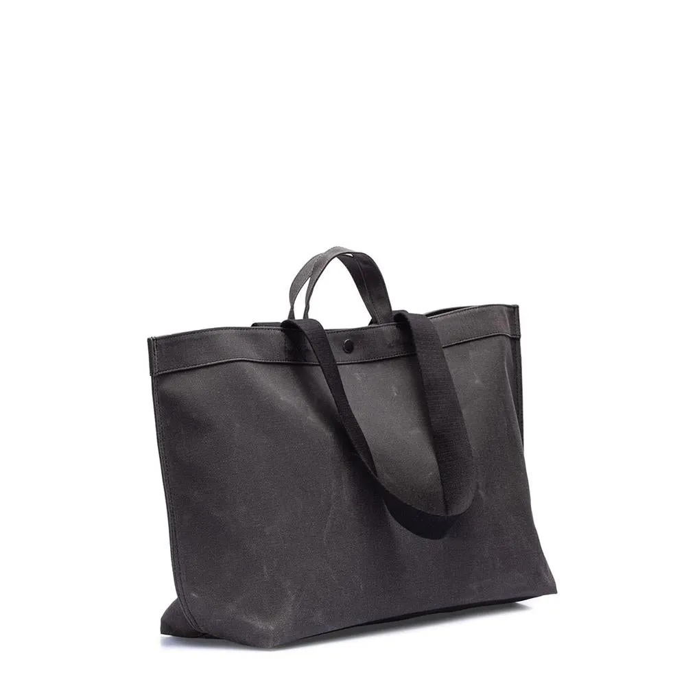 No. 205 Xlarge Tote Charcoal (Reversible)