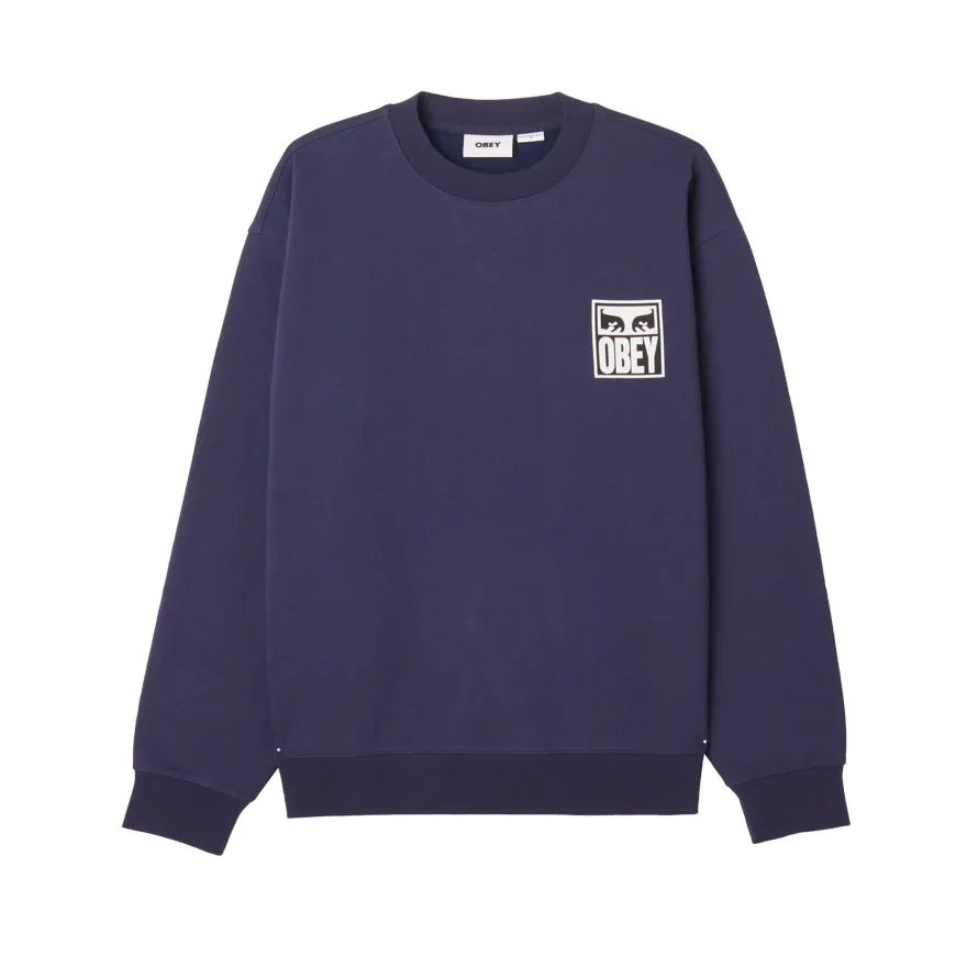 Obey eyes icon crew academy navy