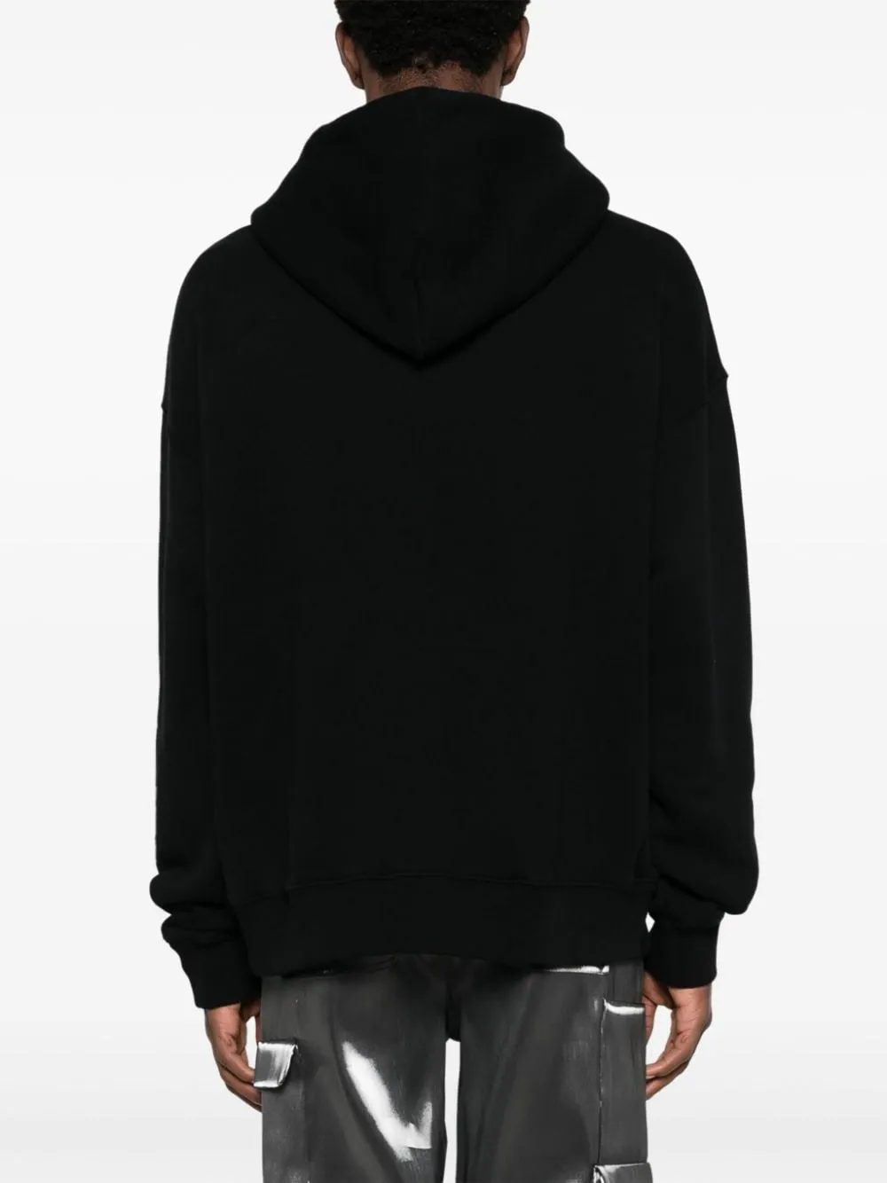 Off White Big Bookish Cotton Hoodie