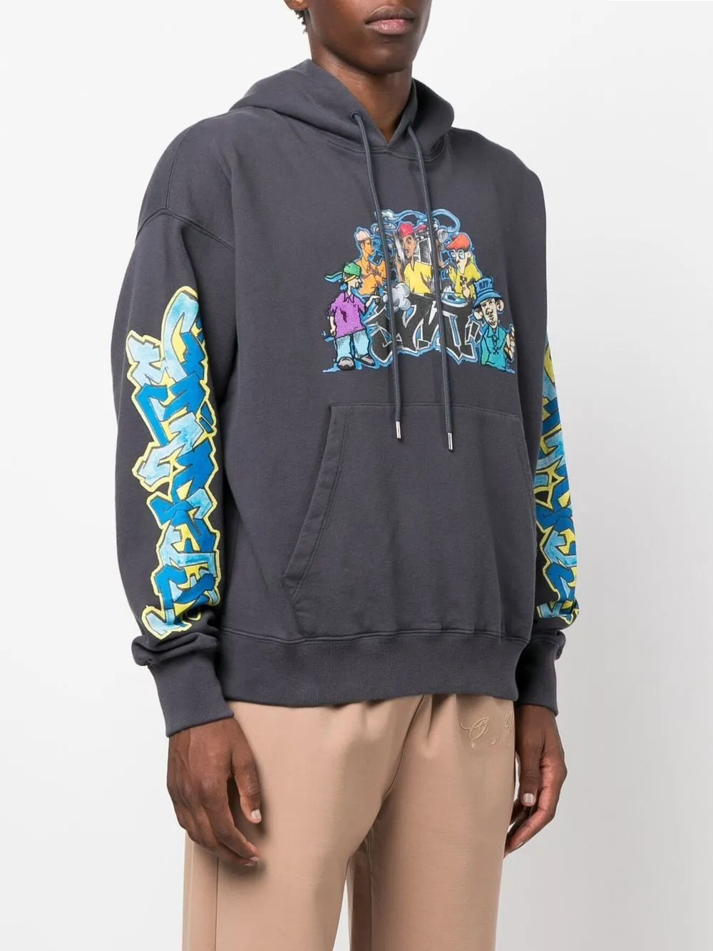 Off White Sweaters Blue